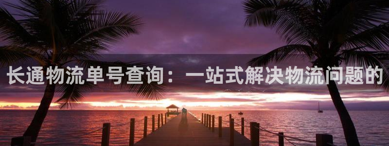 旺财28官网入口app:长通物流单号
